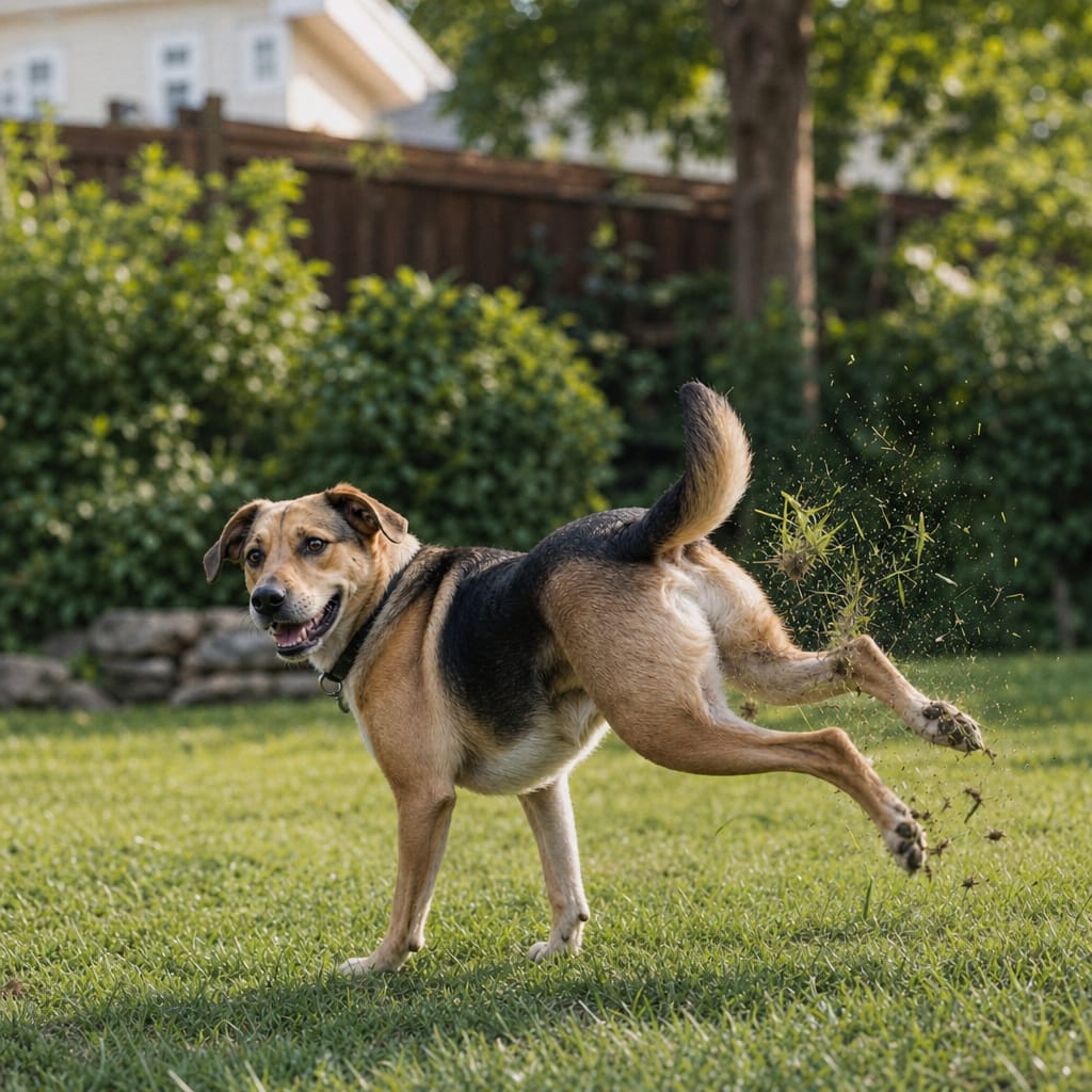 Why Does My Dog Kick After Pooping? featured image